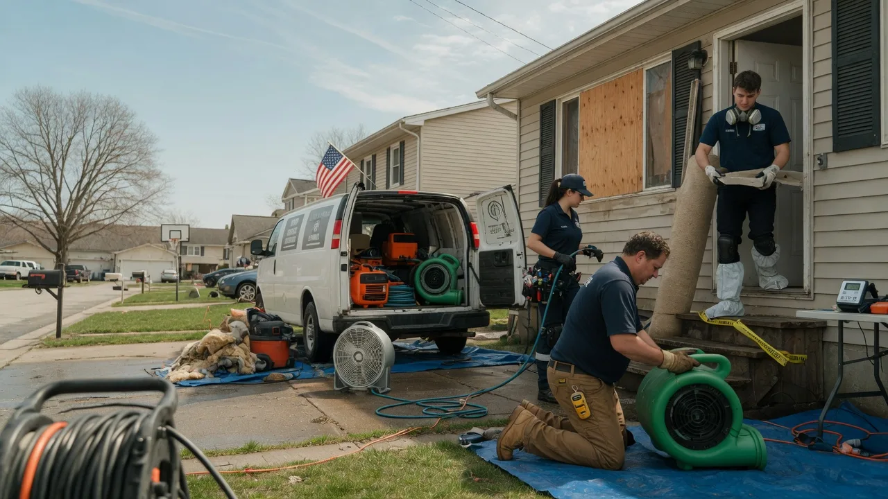 Water Damage Restoration in Breedsville, MI near me